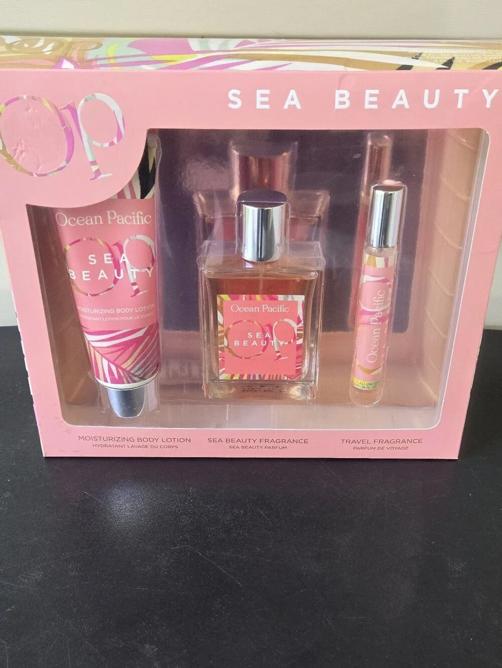 OP Sea Beauty Pink Fragrance & Body Lotion Set